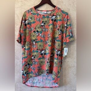 LulaRoe Irma Disney Themed Size XS